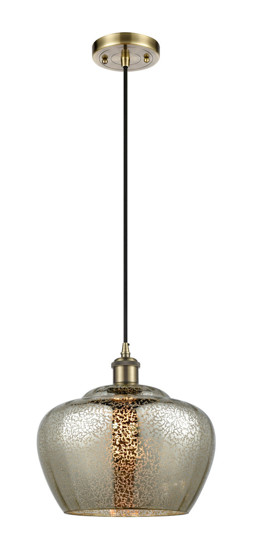 Innovations - 516-1P-AB-G96-L - One Light Mini Pendant - Ballston - Antique Brass
