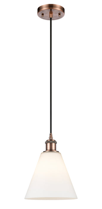 Innovations - 516-1P-AC-GBC-81-LED - LED Mini Pendant - Ballston - Antique Copper
