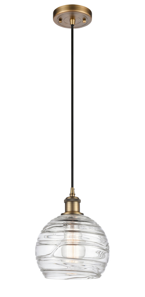 Innovations - 516-1P-BB-G1213-8-LED - LED Mini Pendant - Ballston - Brushed Brass
