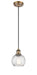 Innovations - 516-1P-BB-G1214-6-LED - LED Mini Pendant - Ballston - Brushed Brass