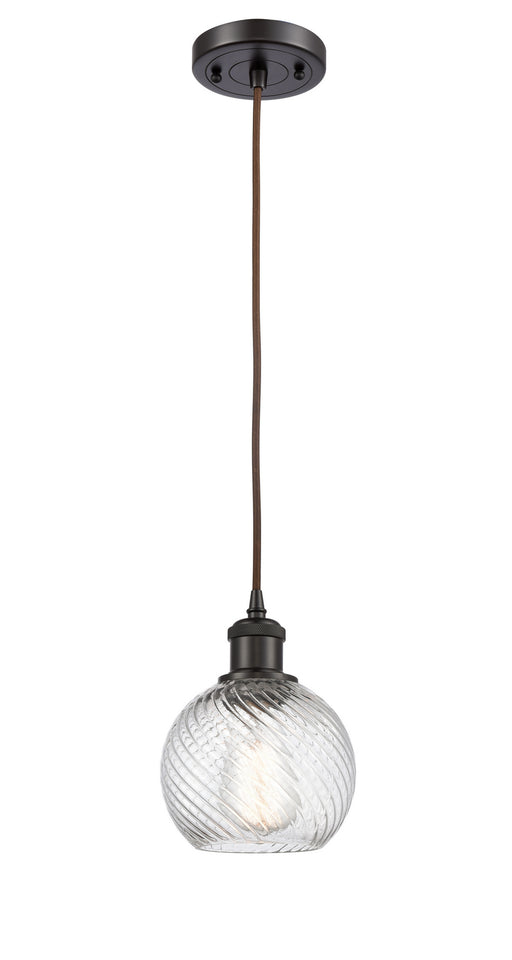 Innovations - 516-1P-OB-G1214-6-LED - LED Mini Pendant - Ballston - Oil Rubbed Bronze