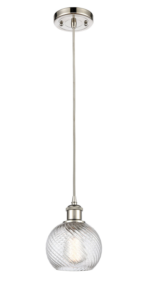 Innovations - 516-1P-PN-G1214-6-LED - LED Mini Pendant - Ballston - Polished Nickel