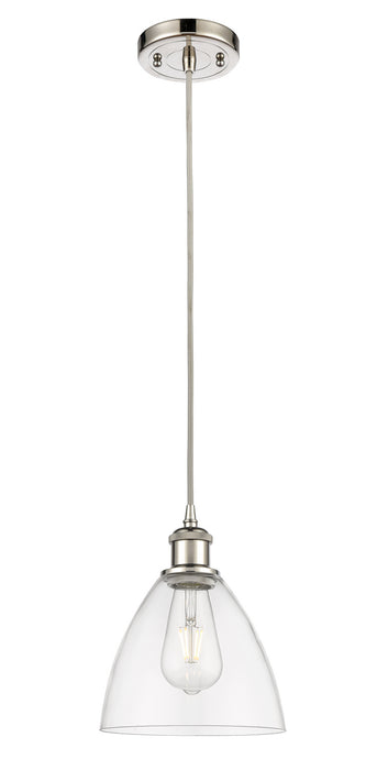 Innovations - 516-1P-PN-GBD-752 - One Light Mini Pendant - Ballston - Polished Nickel