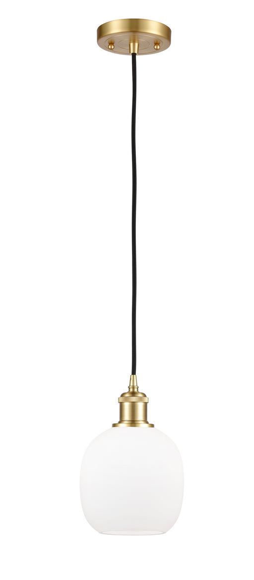 Innovations - 516-1P-SG-G101-LED - LED Mini Pendant - Ballston - Satin Gold