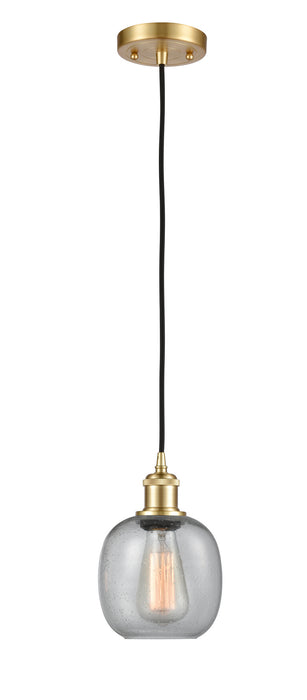 Innovations - 516-1P-SG-G104-LED - LED Mini Pendant - Ballston - Satin Gold