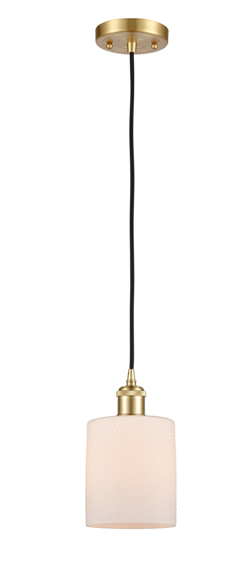 Innovations - 516-1P-SG-G111-LED - LED Mini Pendant - Ballston - Satin Gold