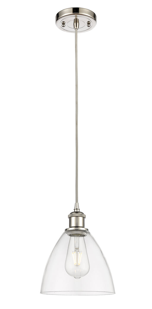 Innovations - 516-1P-PN-GBD-754 - One Light Mini Pendant - Ballston - Polished Nickel