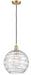 Innovations - 516-1P-SG-G1213-12-LED - LED Mini Pendant - Ballston - Satin Gold