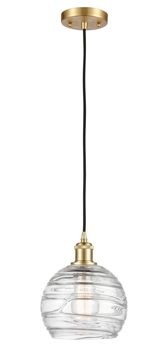 Innovations - 516-1P-SG-G1213-8-LED - LED Mini Pendant - Ballston - Satin Gold
