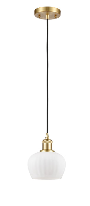 Innovations - 516-1P-SG-G91-LED - LED Mini Pendant - Ballston - Satin Gold