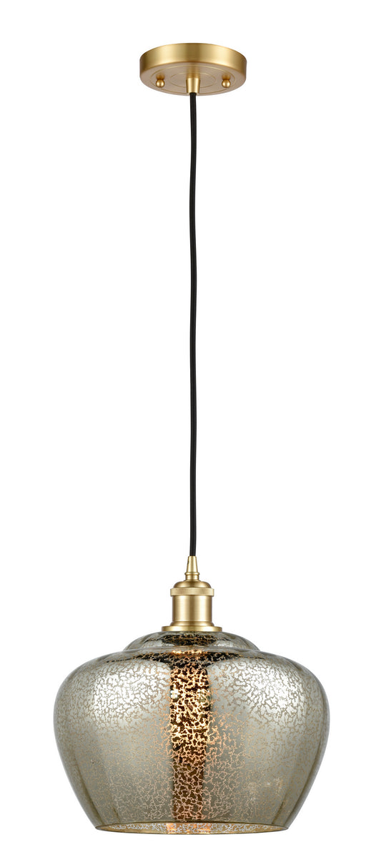 Innovations - 516-1P-SG-G96-L - One Light Mini Pendant - Ballston - Satin Gold
