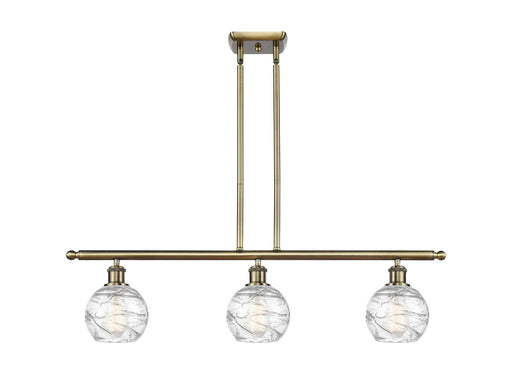 Innovations - 516-3I-AB-G1213-6 - Three Light Island Pendant - Ballston - Antique Brass