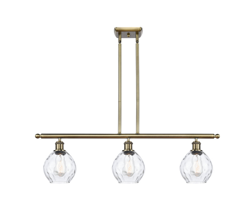 Innovations - 516-3I-AB-G362-LED - LED Island Pendant - Ballston - Antique Brass