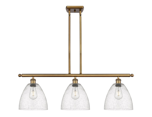 Innovations - 516-3I-BB-GBD-94 - Three Light Island Pendant - Ballston - Brushed Brass