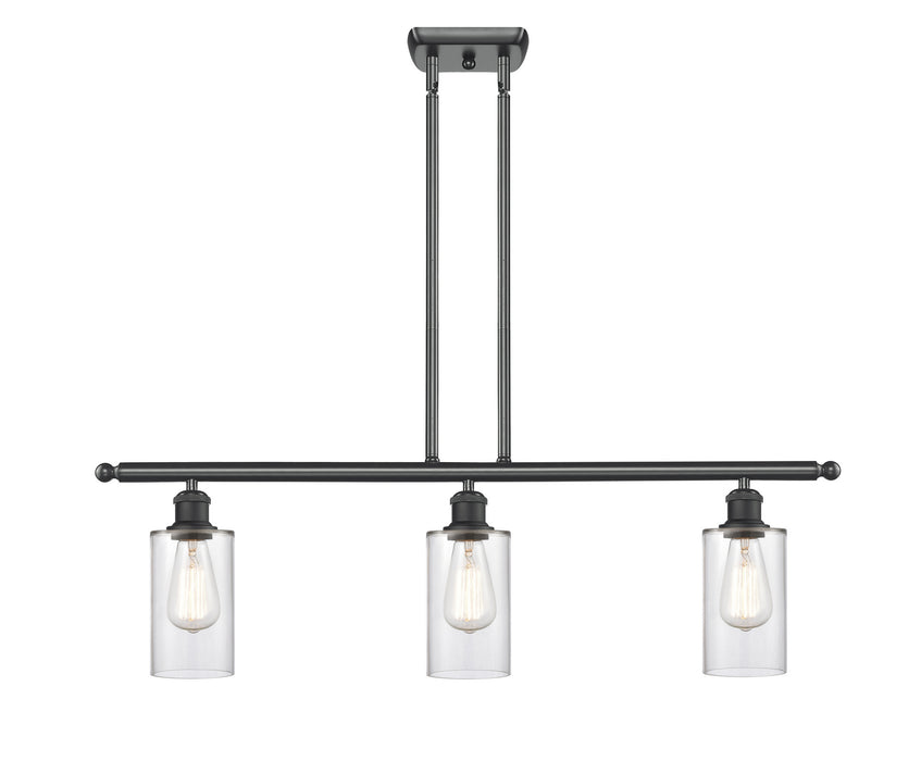 Innovations - 516-3I-BK-G802 - Three Light Island Pendant - Ballston - Matte Black