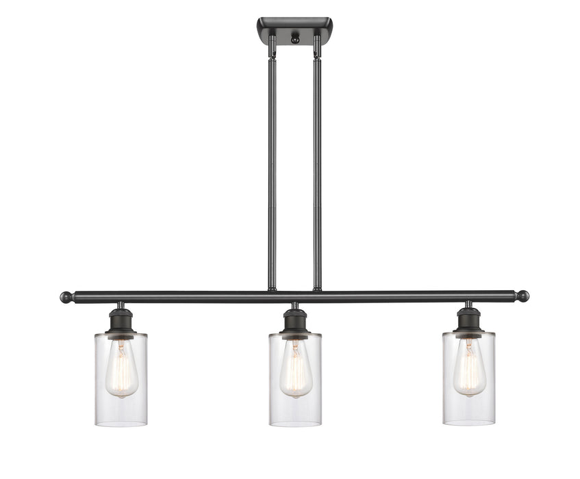 Innovations - 516-3I-OB-G802 - Three Light Island Pendant - Ballston - Oil Rubbed Bronze