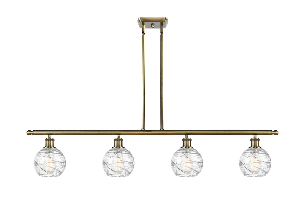 Innovations - 516-4I-AB-G1213-6 - Four Light Island Pendant - Ballston - Antique Brass