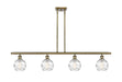 Innovations - 516-4I-AB-G1213-6-LED - LED Island Pendant - Ballston - Antique Brass