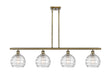 Innovations - 516-4I-AB-G1213-8 - Four Light Island Pendant - Ballston - Antique Brass