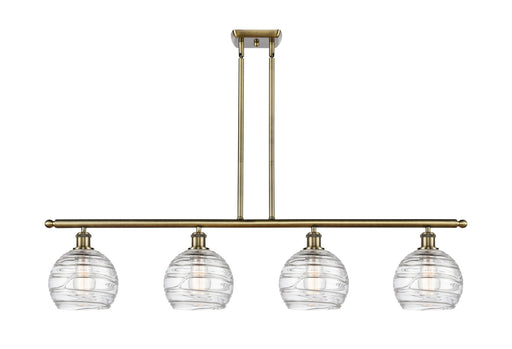 Innovations - 516-4I-AB-G1213-8 - Four Light Island Pendant - Ballston - Antique Brass