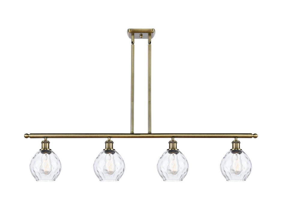 Innovations - 516-4I-AB-G362 - Four Light Island Pendant - Ballston - Antique Brass