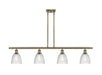 Innovations - 516-4I-AB-G382 - Four Light Island Pendant - Ballston - Antique Brass