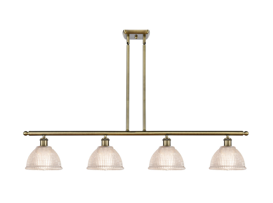 Innovations - 516-4I-AB-G422 - Four Light Island Pendant - Ballston - Antique Brass