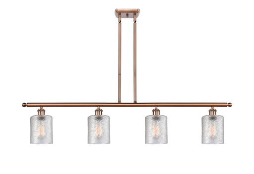 Ballston Four Light Island Pendant Antique Copper