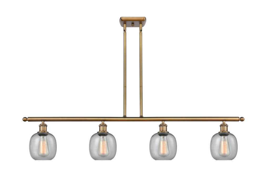 Innovations - 516-4I-BB-G104 - Four Light Island Pendant - Ballston - Brushed Brass