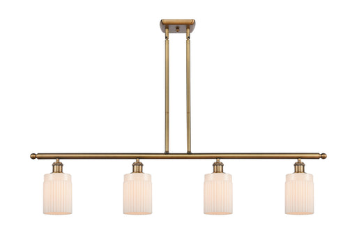 Innovations - 516-4I-BB-G341 - Four Light Island Pendant - Ballston - Brushed Brass