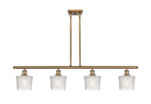 Innovations - 516-4I-BB-G402 - Four Light Island Pendant - Ballston - Brushed Brass