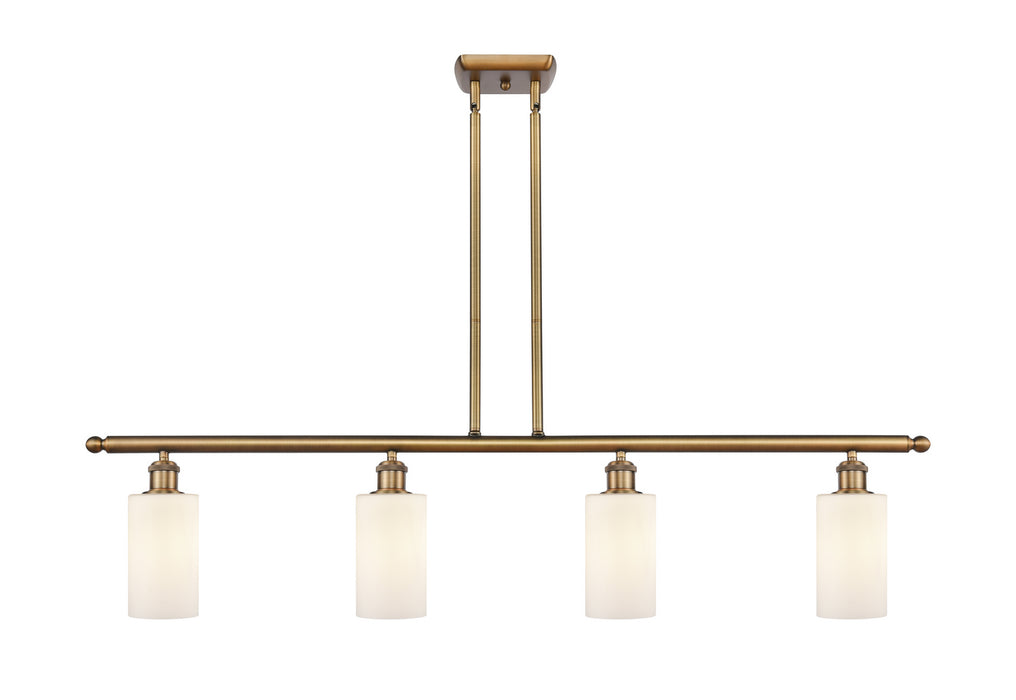 Innovations - 516-4I-BB-G801 - Four Light Island Pendant - Ballston - Brushed Brass