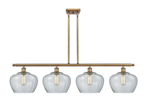Innovations - 516-4I-BB-G92-L - Four Light Island Pendant - Ballston - Brushed Brass