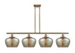 Innovations - 516-4I-BB-G96-L-LED - LED Island Pendant - Ballston - Brushed Brass