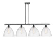 Innovations - 516-4I-BK-GBD-124 - Four Light Island Pendant - Ballston - Matte Black