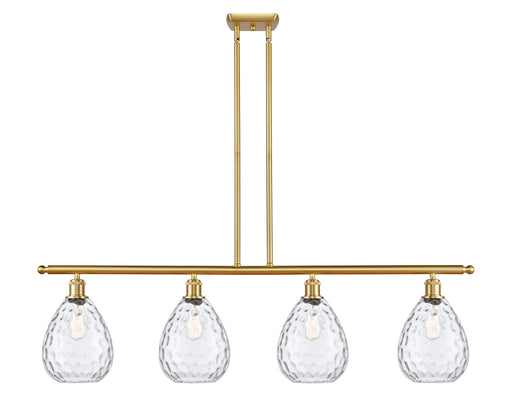 Ballston LED Island Pendant Satin Gold
