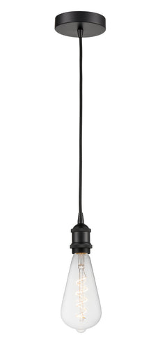 Edison LED Mini Pendant Matte Black