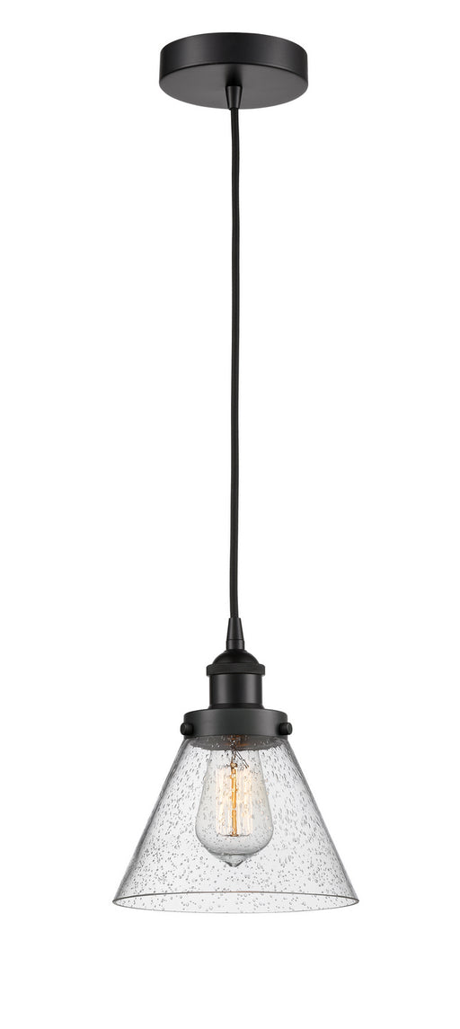 Innovations - 616-1PH-BK-G44 - One Light Mini Pendant - Franklin Restoration - Matte Black