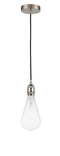 Edison LED Mini Pendant Brushed Satin Nickel