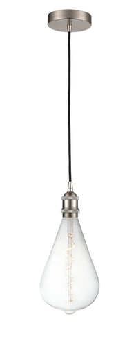 Edison LED Mini Pendant Brushed Satin Nickel