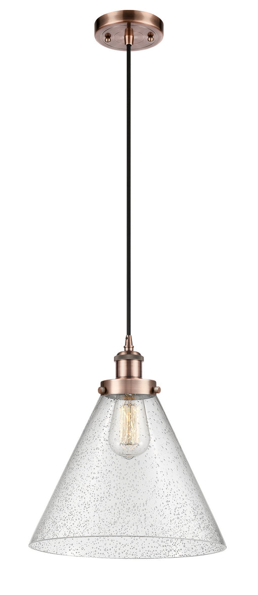 Innovations - 916-1P-AC-G44-L-LED - LED Mini Pendant - Ballston - Antique Copper