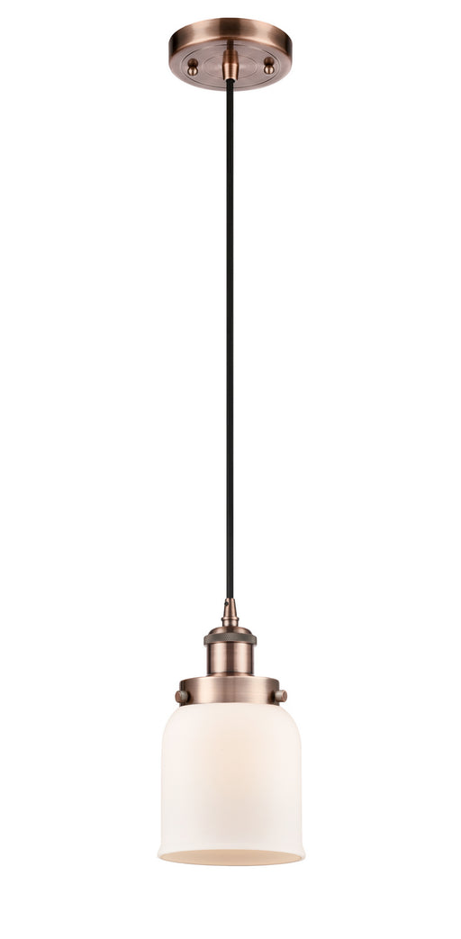 Innovations - 916-1P-AC-G51 - One Light Mini Pendant - Ballston - Antique Copper