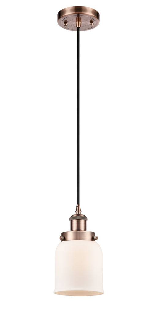 Innovations - 916-1P-AC-G51-LED - LED Mini Pendant - Ballston - Antique Copper