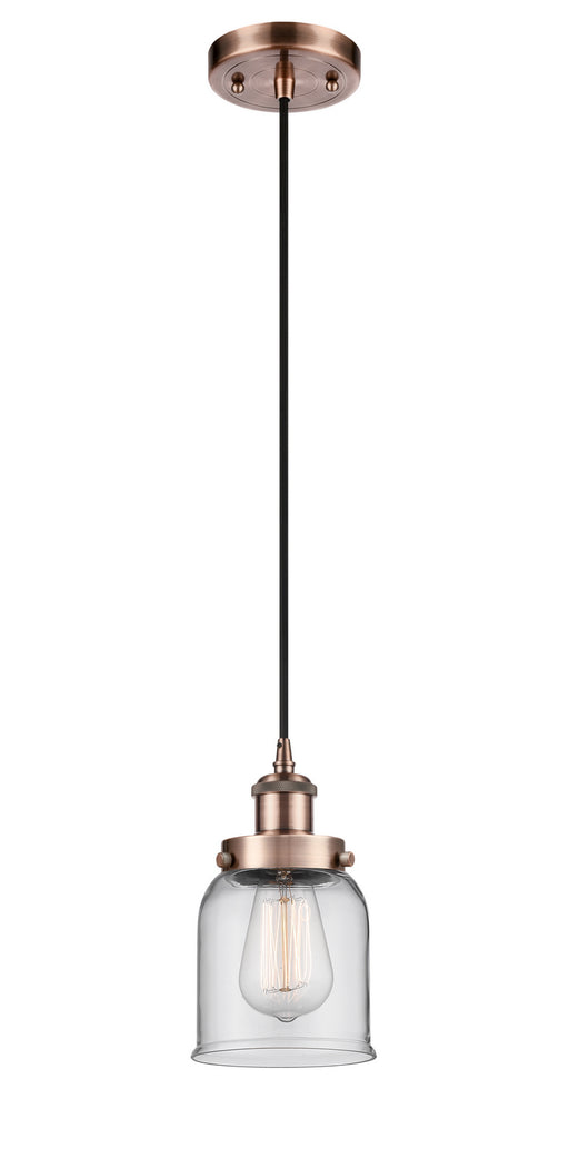 Innovations - 916-1P-AC-G52 - One Light Mini Pendant - Ballston - Antique Copper