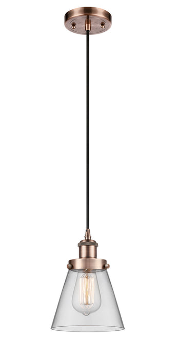 Innovations - 916-1P-AC-G62 - One Light Mini Pendant - Ballston - Antique Copper