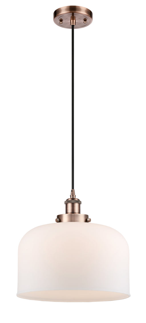 Innovations - 916-1P-AC-G71-L - One Light Mini Pendant - Ballston - Antique Copper