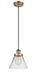 Innovations - 916-1P-BB-G42 - One Light Mini Pendant - Ballston - Brushed Brass