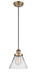 Innovations - 916-1P-BB-G42-LED - LED Mini Pendant - Ballston - Brushed Brass