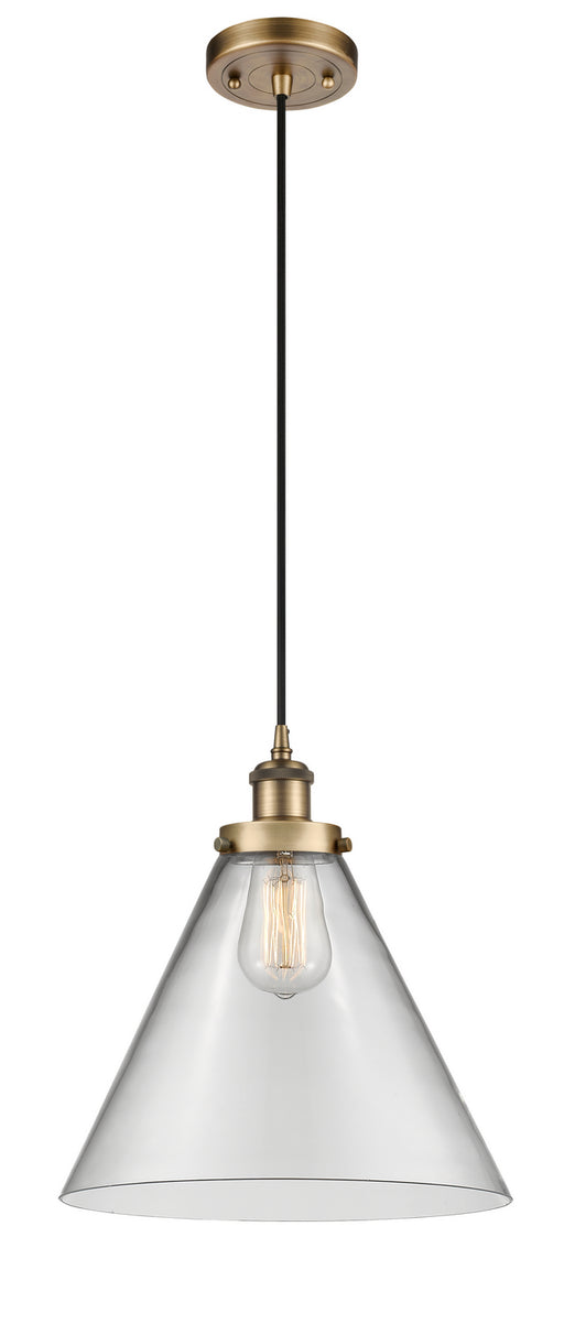 Innovations - 916-1P-BB-G42-L-LED - LED Mini Pendant - Ballston - Brushed Brass