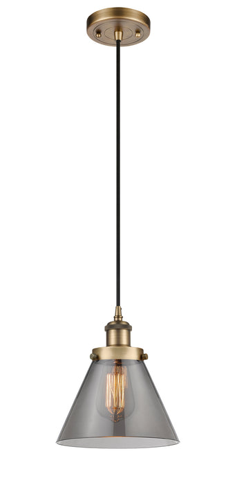 Innovations - 916-1P-BB-G43-LED - LED Mini Pendant - Ballston - Brushed Brass